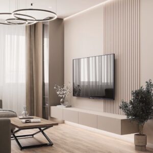 Mueble de TV flotante modelo Sens