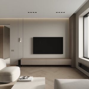 Alternative view of Mueble de TV flotante modelo Sens